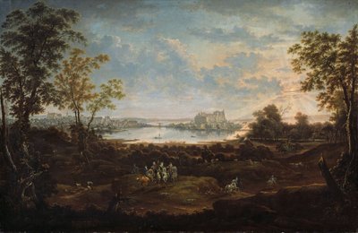 Landscape of Schwerin by Johann Alexander Thiele